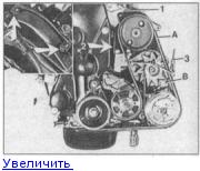 фото схема ремня генератора volvo 460