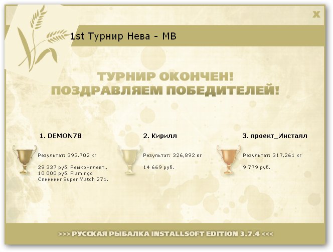  Максимальный Вес • Praise-турниры • РУССКАЯ РЫБАЛКА