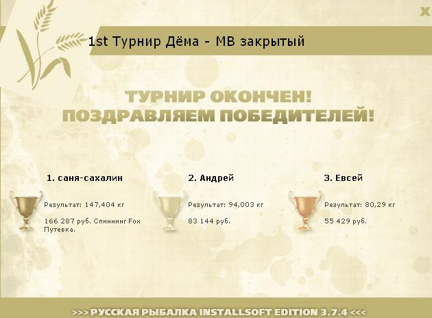  Максимальный Вес • Praise-турниры • РУССКАЯ РЫБАЛКА