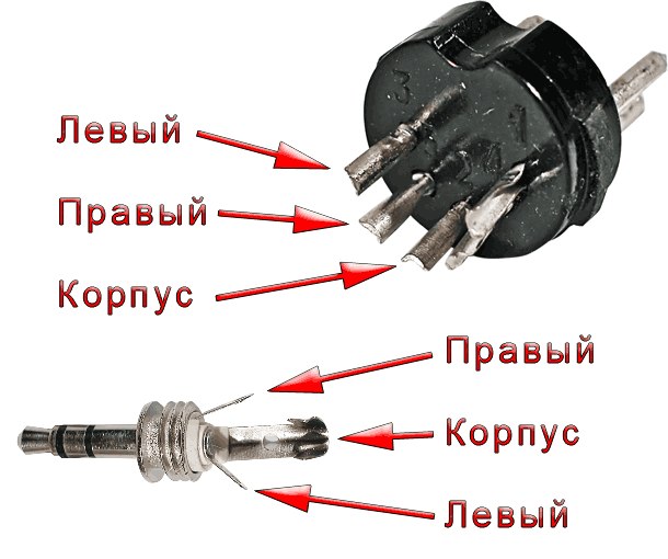  Пайка штекера 3.5 мм от колонок.