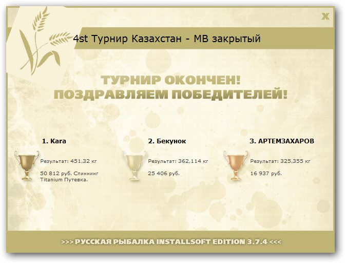  Максимальный Вес • Praise-турниры • РУССКАЯ РЫБАЛКА