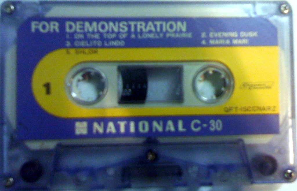  Demo, Head Cleaner, Endless Cassette