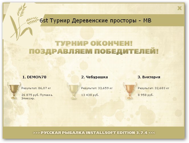  Максимальный Вес • Praise-турниры • РУССКАЯ РЫБАЛКА