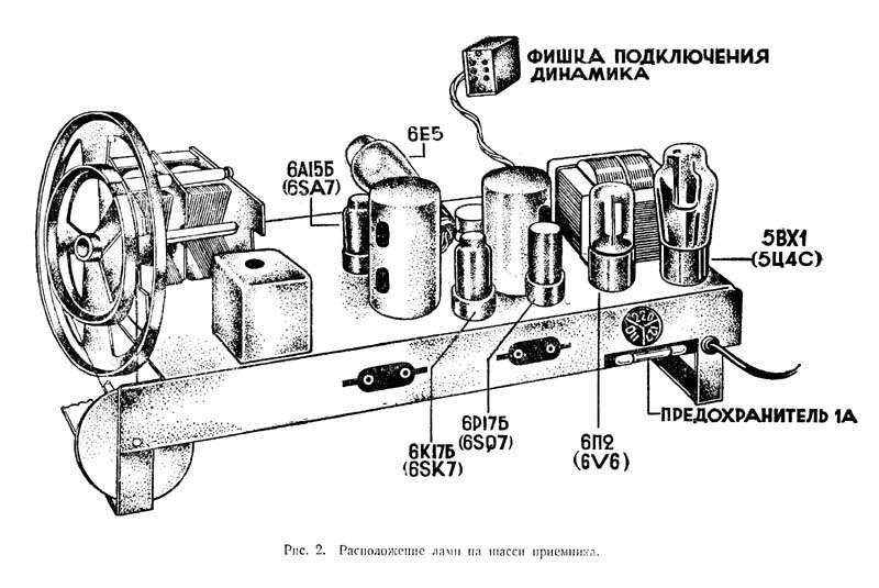 Балтика радиоприемник схема