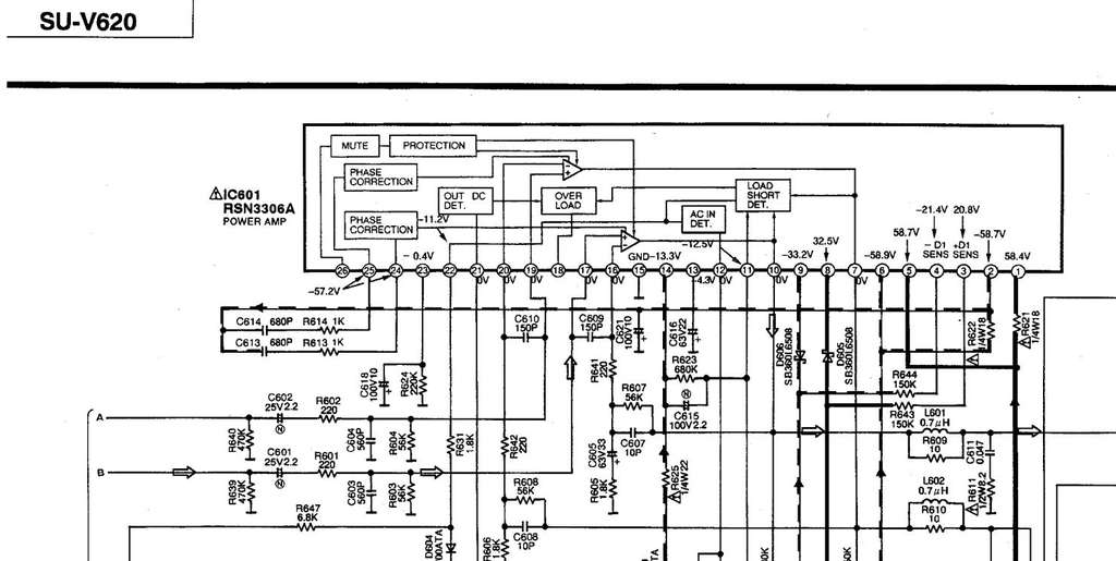 Схема technics su v620