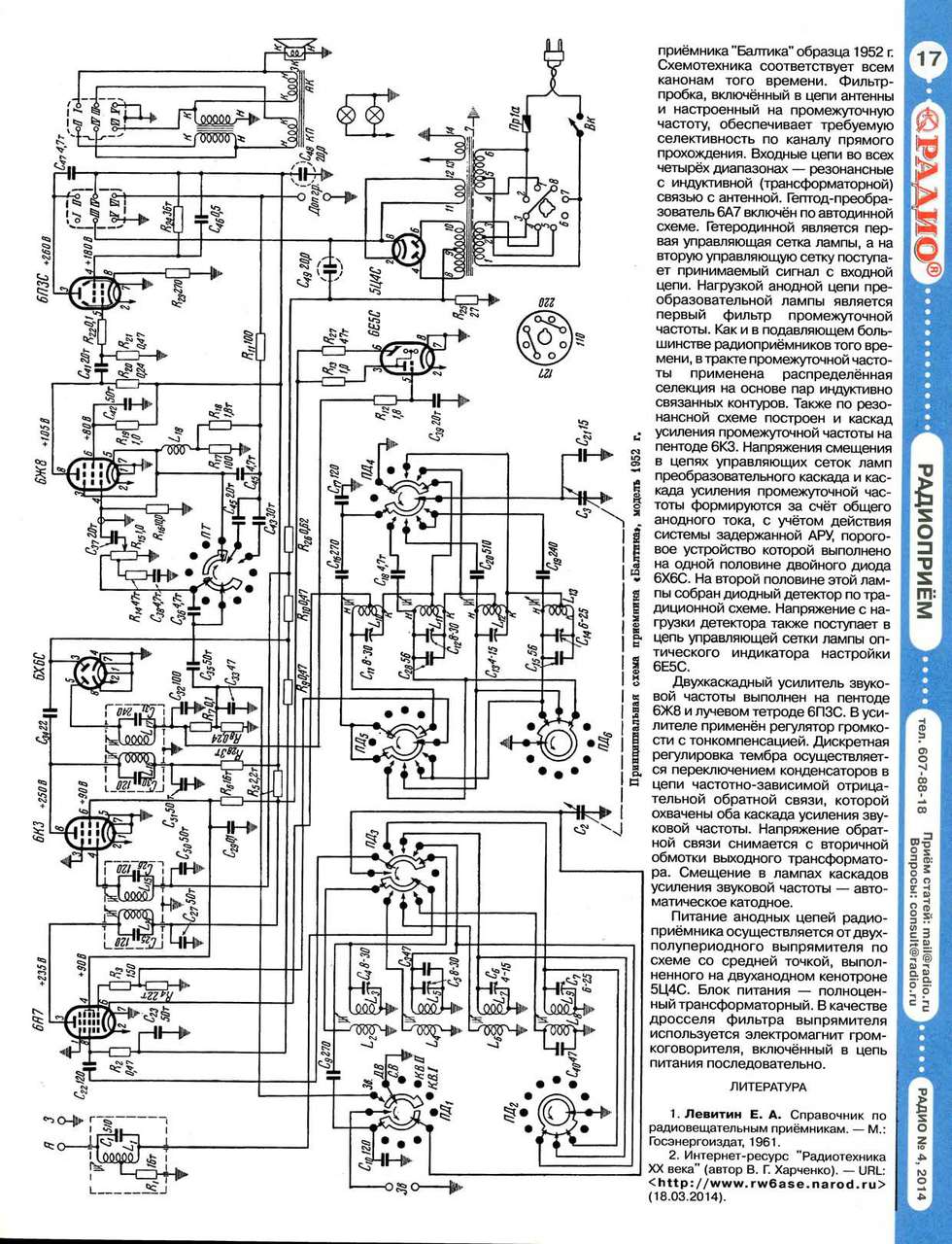 Балтика 52 схема