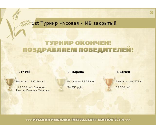  Максимальный Вес • Praise-турниры • РУССКАЯ РЫБАЛКА