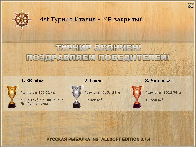  Максимальный Вес • Praise-турниры • РУССКАЯ РЫБАЛКА