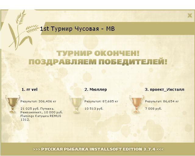  Максимальный Вес • Praise-турниры • РУССКАЯ РЫБАЛКА