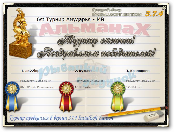  Максимальный Вес • Praise-турниры • РУССКАЯ РЫБАЛКА