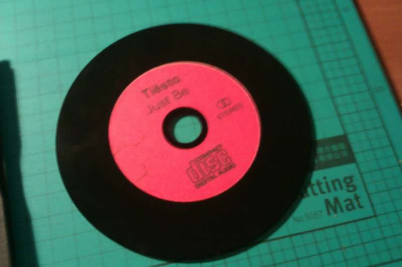  Как напечатать яблоко от пластинки на CD?