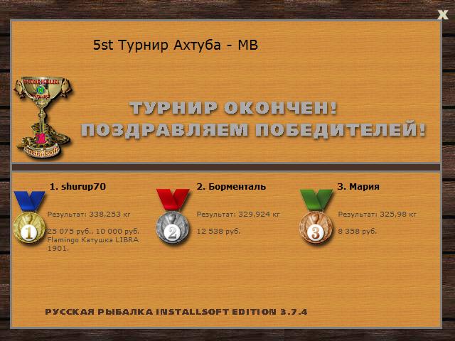  Максимальный Вес • Praise-турниры • РУССКАЯ РЫБАЛКА