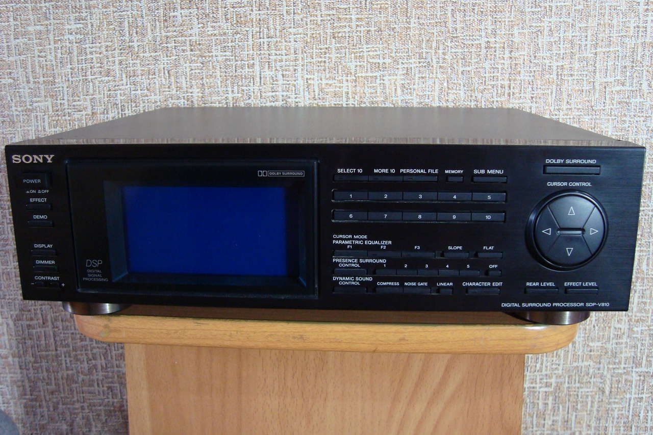 форум Алекса • Просмотр темы - Стойка Sony мод V810. CD цифровой процессор.1991 год.