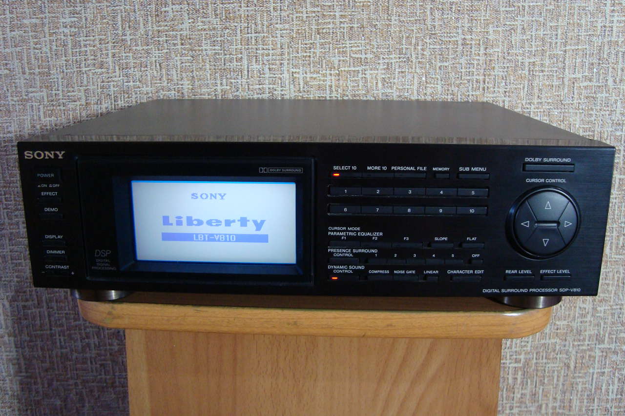 форум Алекса • Просмотр темы - Стойка Sony мод V810. CD цифровой процессор.1991 год.
