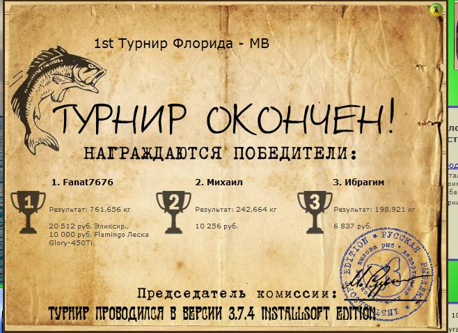  Максимальный Вес • Praise-турниры • РУССКАЯ РЫБАЛКА