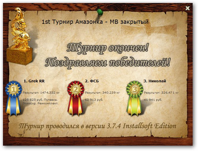  Максимальный Вес • Praise-турниры • РУССКАЯ РЫБАЛКА