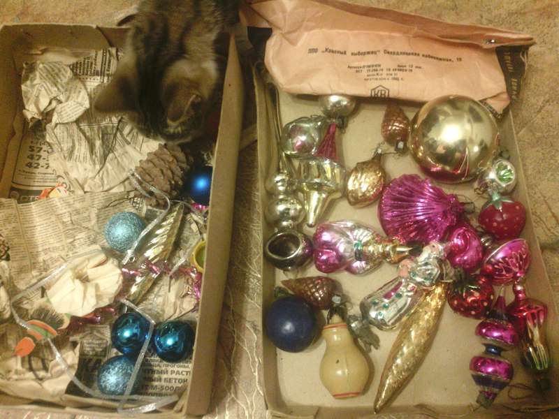  Ёлочные игрушки СССР,