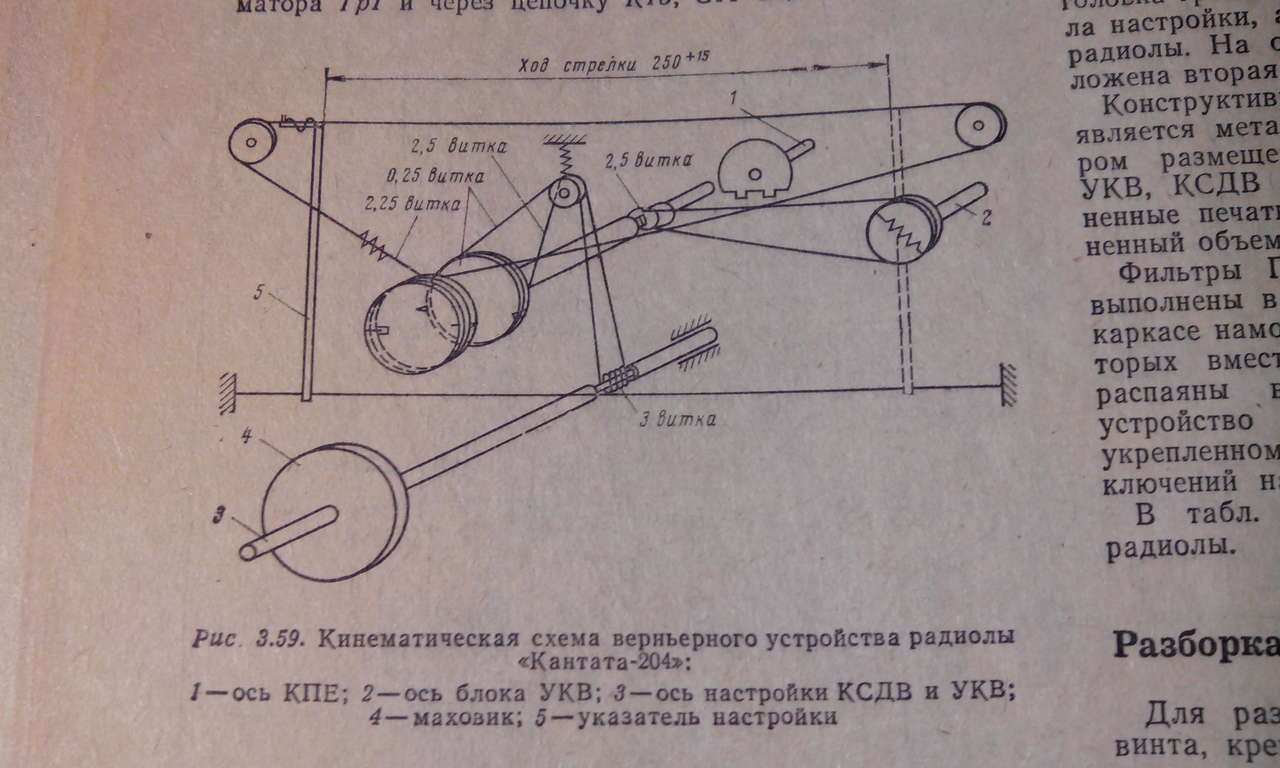 Рекорд 352 радиола схема