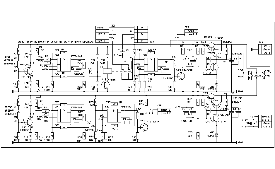 Схема форманта ум 2523