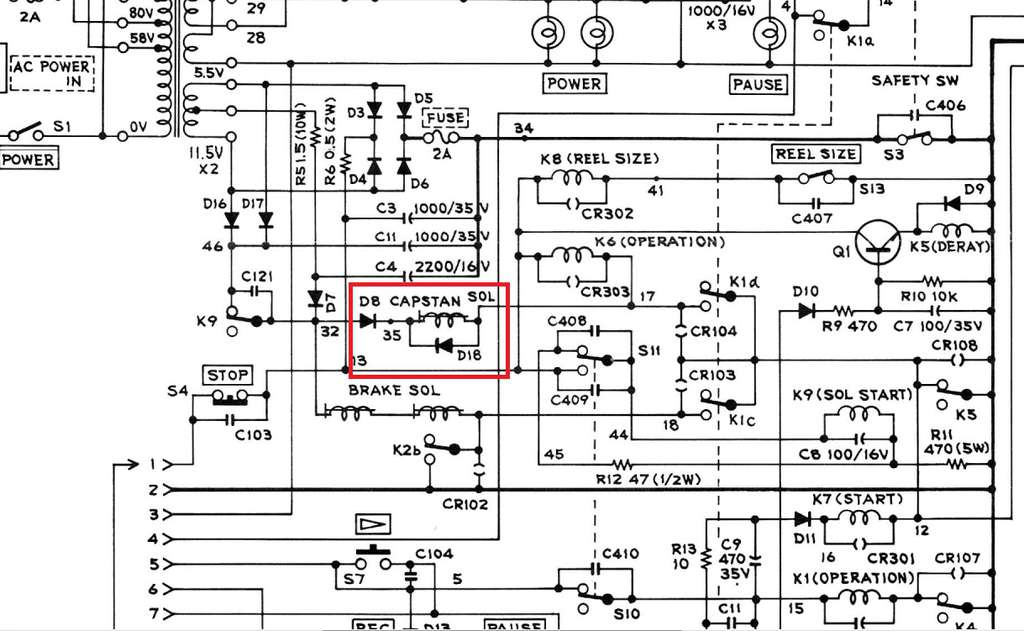  Помощь в ремонте и обслуживании магнитофона TEAC A-3340S
