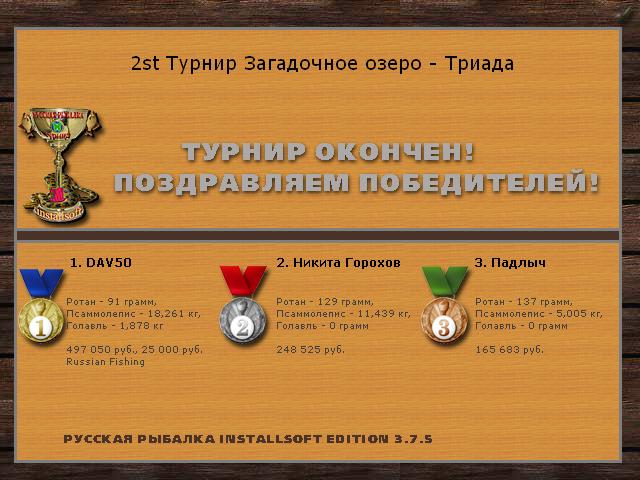 РУССКАЯ РЫБАЛКА Installsoft Edition 