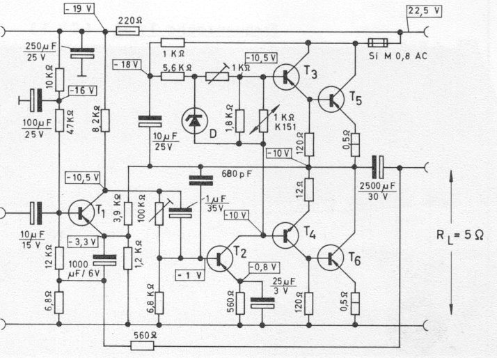 Усилитель для наушников на германиевых транзисторах схема