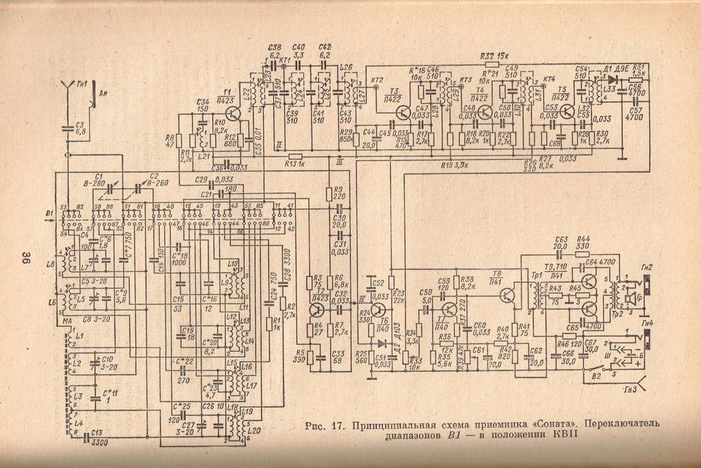 Схема радиоприемника рп 310