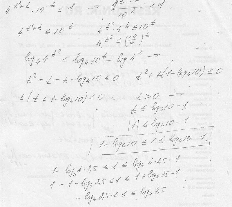 Показательное неравенство – MathHelpPlanet