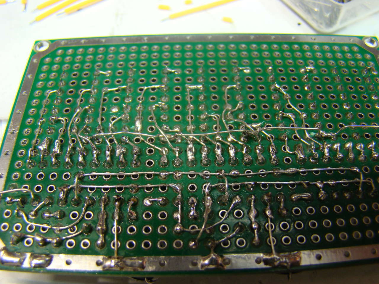  Собираю аудио анализатор спектра 10х10