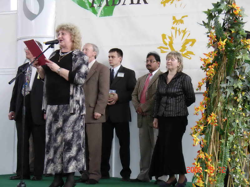 20 лет  выставкам цветов в г.Казани