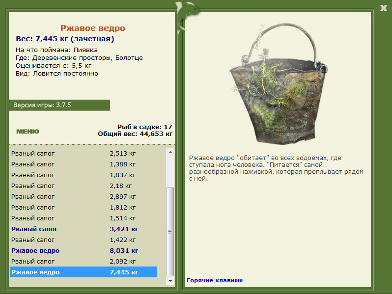 Ржавое ведро 