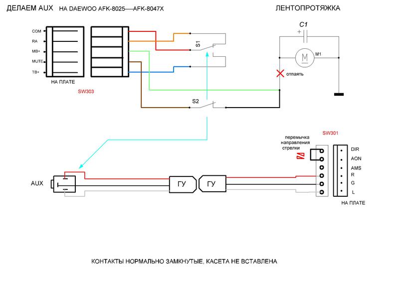  делаем AUX для кассетной магнитолы