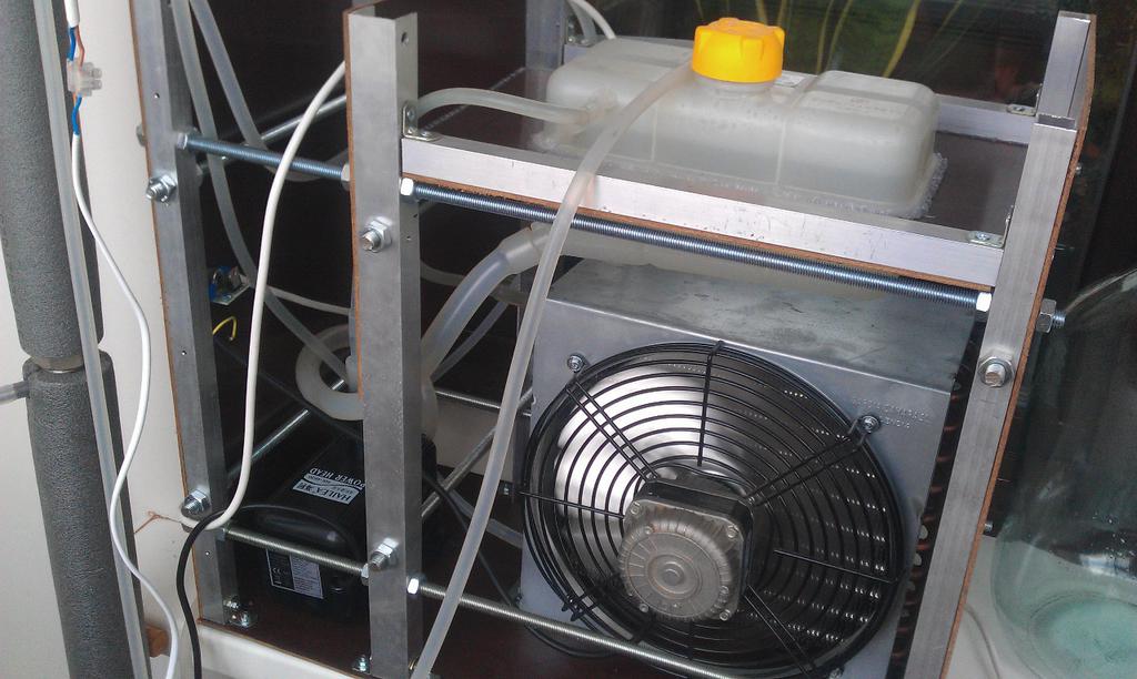 Система автономного охлаждения в самогонном аппарате