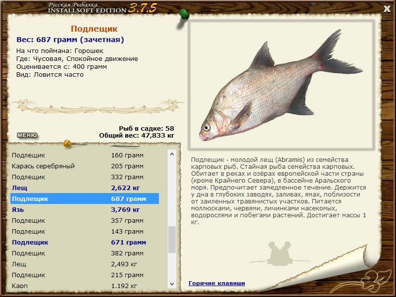 РУССКАЯ РЫБАЛКА Installsoft Edition 