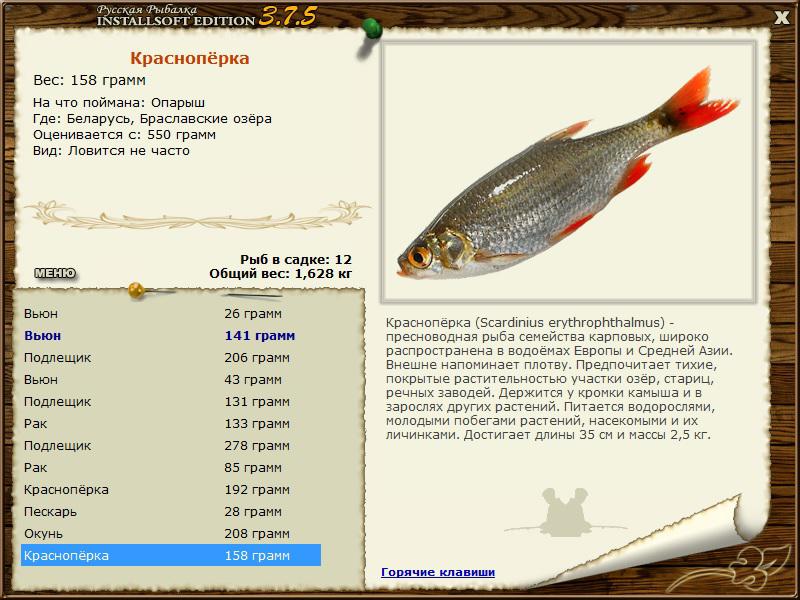 РУССКАЯ РЫБАЛКА Installsoft Edition 
