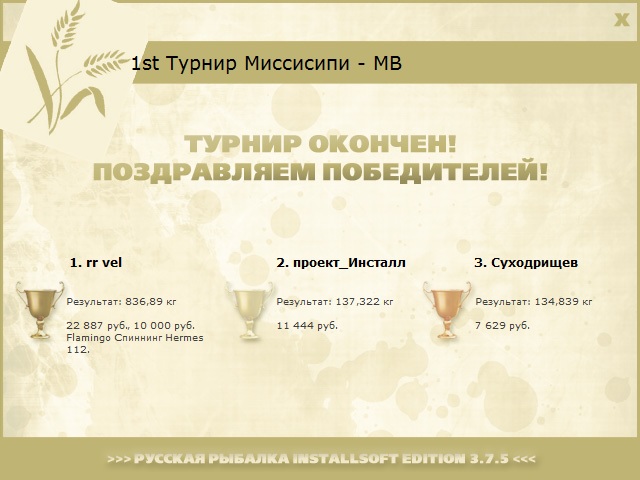  Максимальный Вес • Praise-турниры • РУССКАЯ РЫБАЛКА