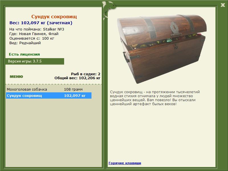 Сундук сокровищ 