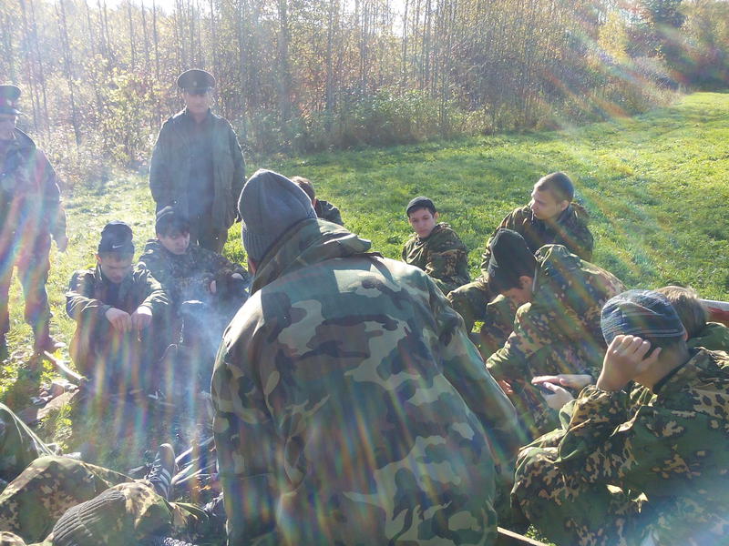  Казачий военно-полевой лагерь осень 2015