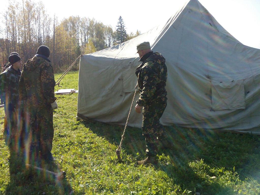  Казачий военно-полевой лагерь осень 2015