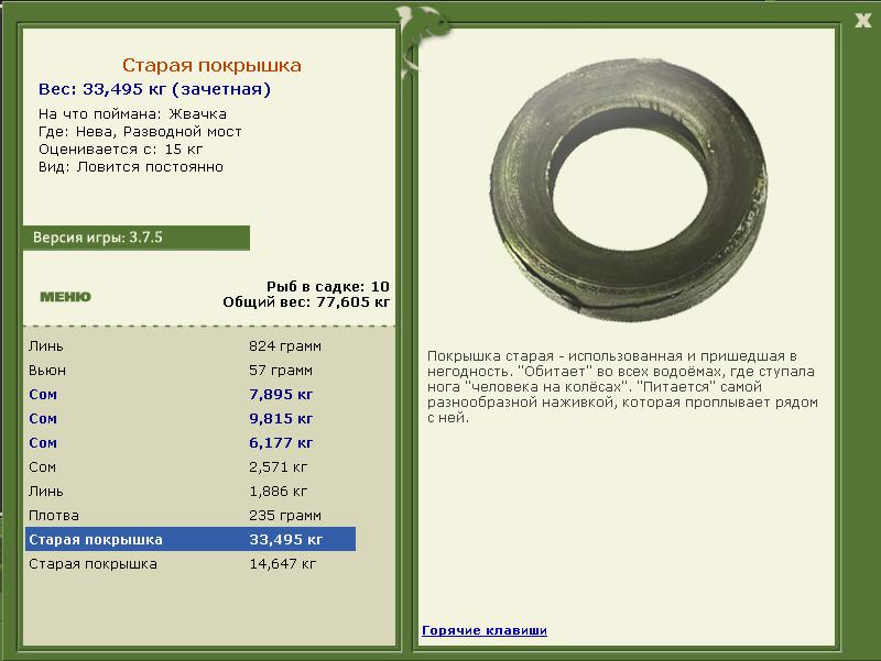 Старая покрышка 