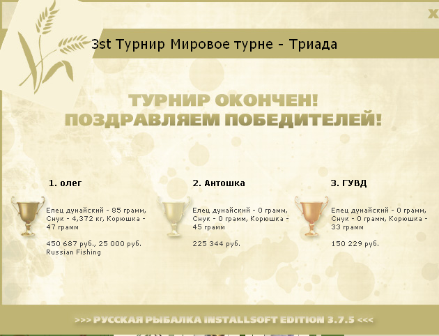 Мировое турне 