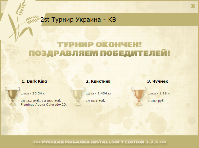 РУССКАЯ РЫБАЛКА Installsoft Edition 