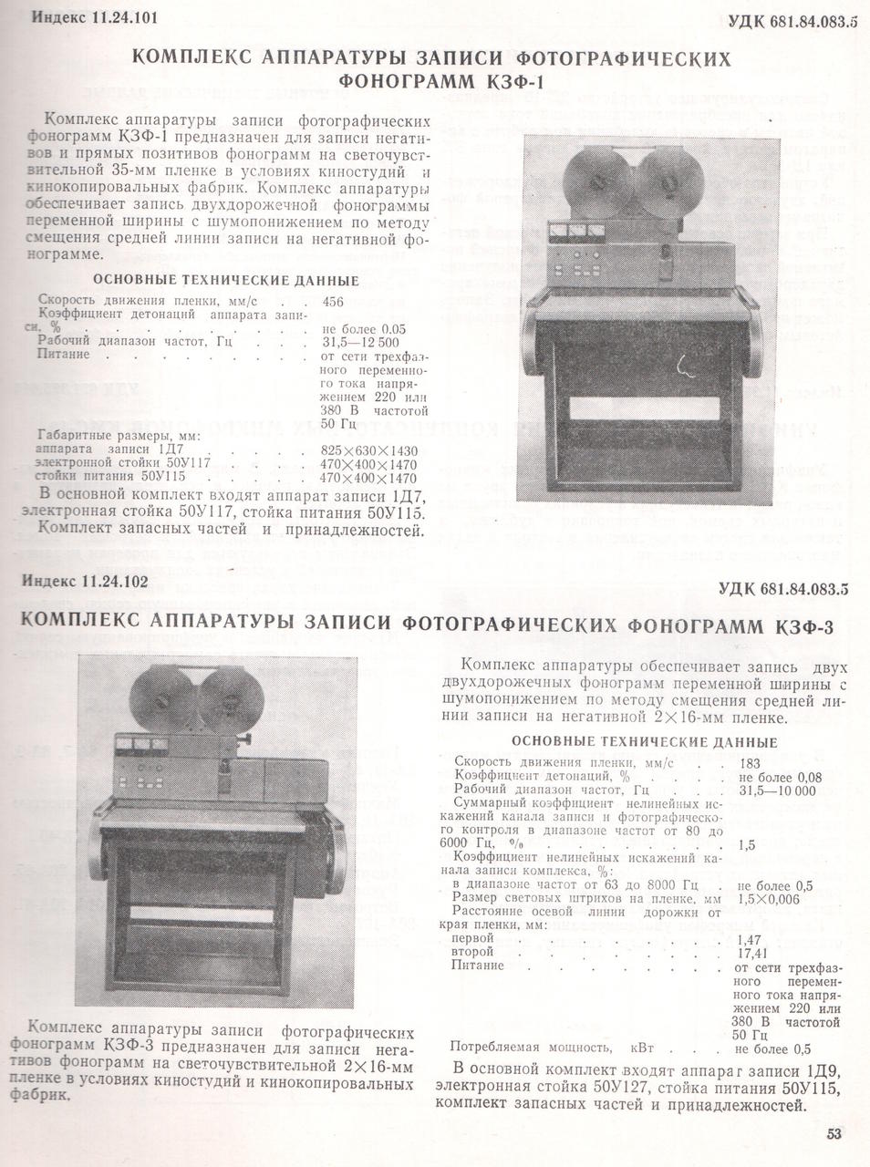  Советская студийная техника.