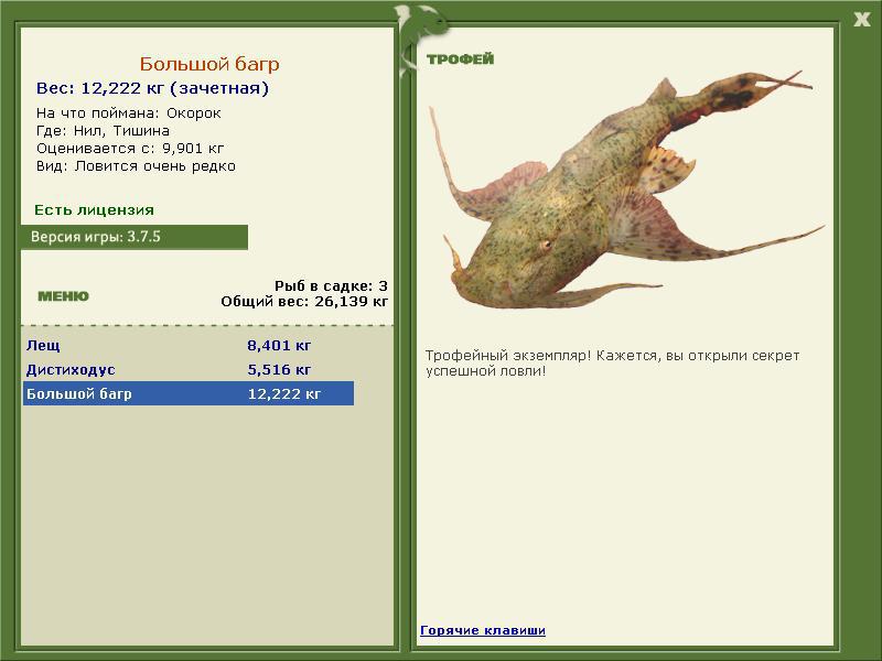 Большой багр 