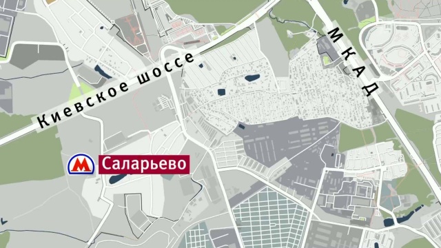 Карта метро москвы саларьево показать на карте метро