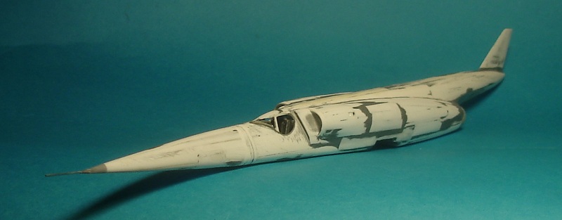 Х-серия: Douglas X-3 Stiletto, 1:72, самоделка