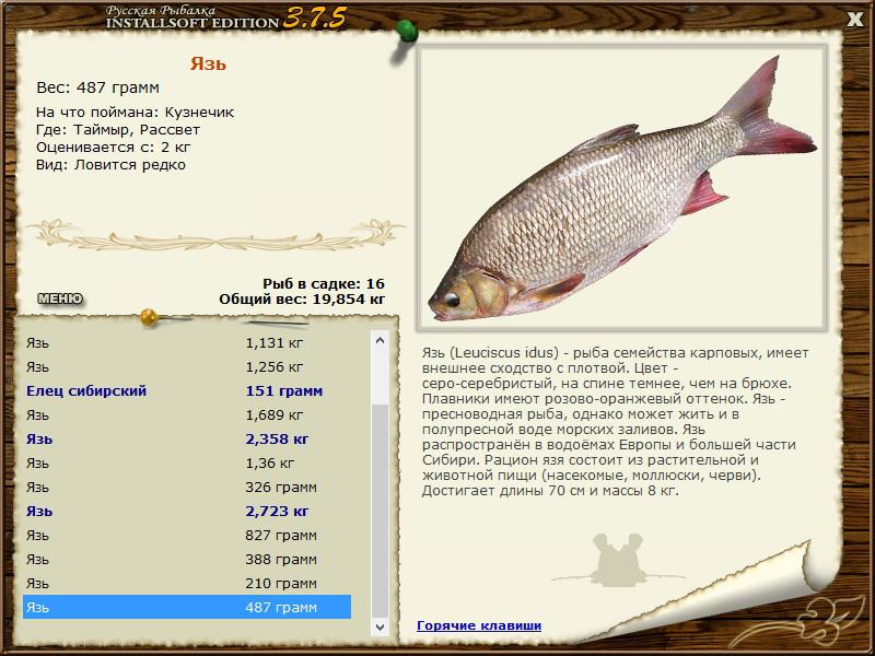РУССКАЯ РЫБАЛКА Installsoft Edition 