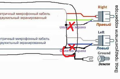 Схема подключения винилового проигрывателя