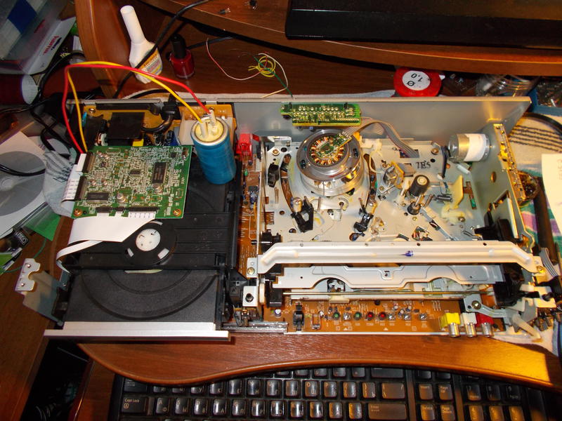  Ремонт блока питания DVD VHS Hitachi DV-PF3A
