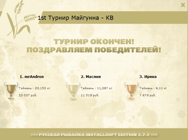 Пороги реки 
